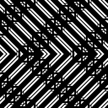 Tasarım sorunsuz tek renkli Kılavuz deseni. Zikzak arka plan. Vektör sanat