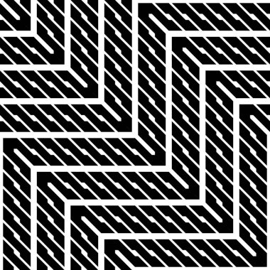 Tasarım Dikişsiz tek renkli zikzak desen. Arka plan. Vektör sanat