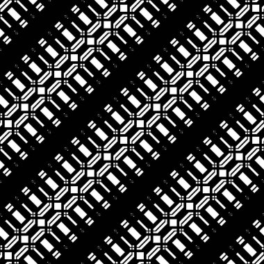 Kusursuz tek renkli geometrik desen dizaynı. Soyut arkaplan. vektör sanatı