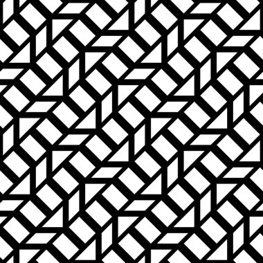 Tasarım Dikişsiz tek renkli geometrik desen. Zikzak arka plan. Vektör sanat