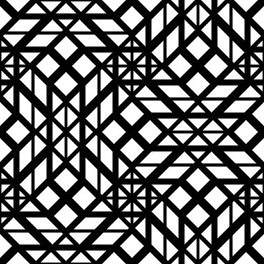 Tasarım Dikişsiz tek renkli geometrik desen. Özet satırları arka plan dokulu. Vektör sanat