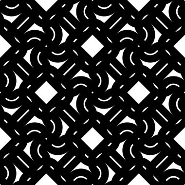 Tasarım Dikişsiz tek renkli geometrik desen. Özet satırları arka plan dokulu. Vektör sanat