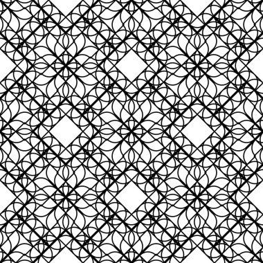 Tasarım Dikişsiz tek renkli geometrik desen. Özet satırları arka plan dokulu. Vektör sanat