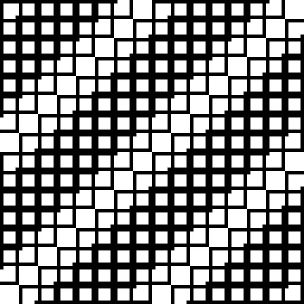 Diseña Patrón Zigzag Monocromo Sin Costuras Fondo Geométrico Abstracto Arte — Archivo Imágenes Vectoriales