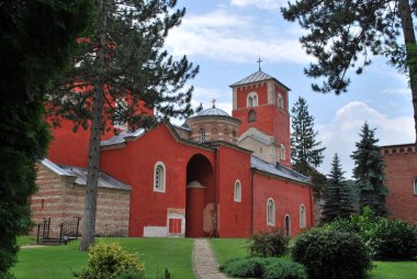 Sırbistan'daki antik Zica Manastırı