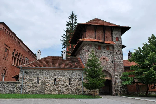 Das Alte Zica Kloster Serbien — Stockfoto