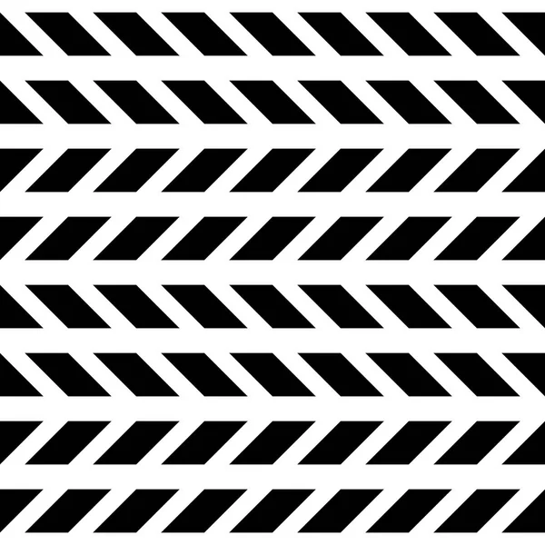 Design Seamless Monochrome Zigzag Pattern Abstract Geometric Background Vector Art — Stock Vector