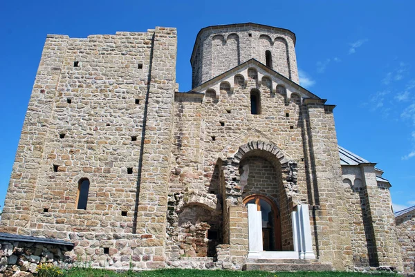 Стародавній Монастир Durdevi Stupovi Сербії — стокове фото