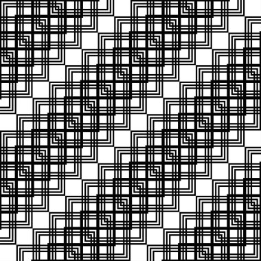 Kusursuz monokrom zigzag deseni tasarla. Soyut geometrik arkaplan. Vektör sanatı