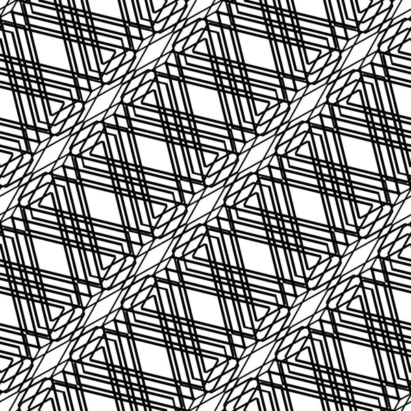 Conception Sans Couture Motif Zigzag Monochrome Contexte Abstrait Art Vectoriel — Image vectorielle