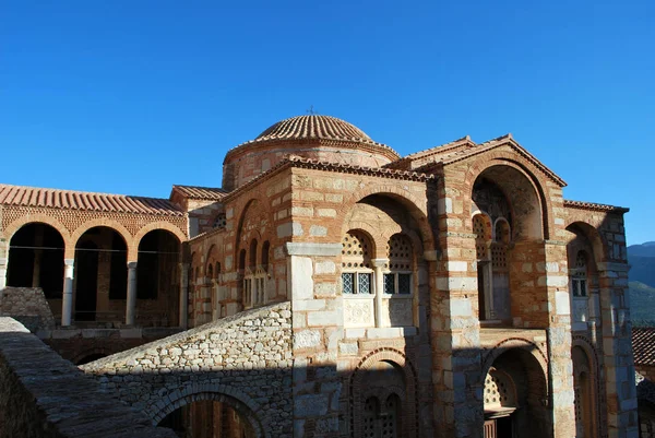 Стародавнього Монастиря Hosios Лукас Беотії Греція — стокове фото