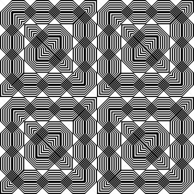 Kusursuz tek renkli geometrik desen dizaynı. Soyut arkaplan. vektör sanatı