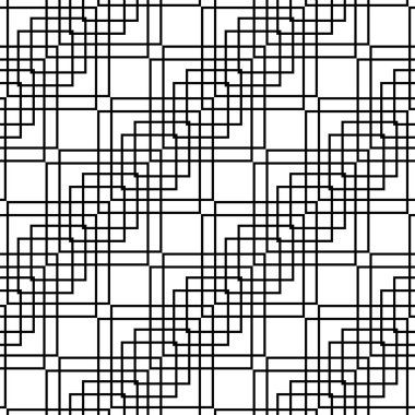 Kusursuz tek renkli ızgara deseni tasarla. Soyut geometrik arkaplan. Vektör sanatı