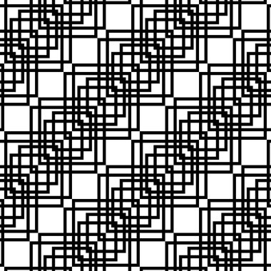 Kusursuz tek renkli ızgara deseni tasarla. Soyut geometrik arkaplan. Vektör sanatı