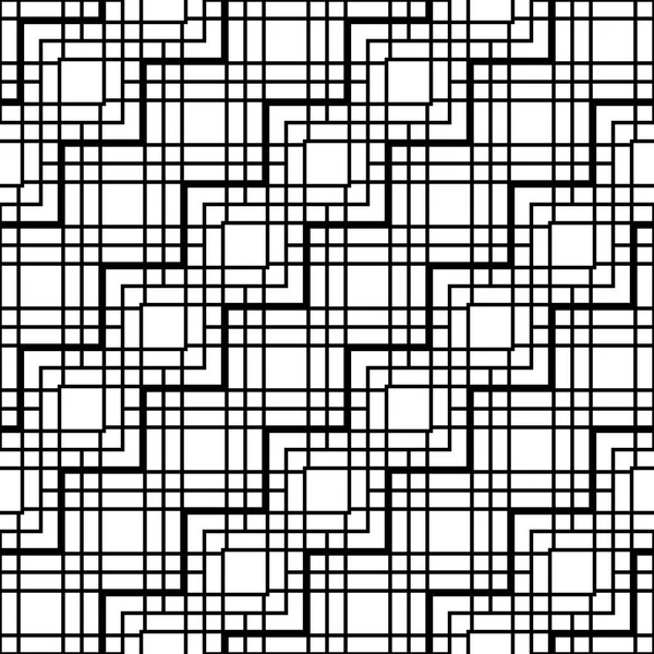 シームレスなモノクログレーディングパターンを設計します 抽象幾何学的背景 ベクトルアート — ストックベクタ