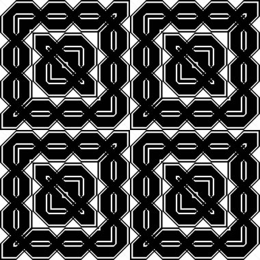 Kusursuz tek renkli geometrik desen dizaynı. Soyut arkaplan. vektör sanatı