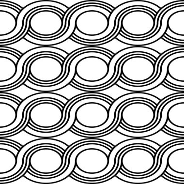 Bükülmüş gökadlar sorunsuz sarmal. Tek renkli elips arka plan soyut. Vektör sanat