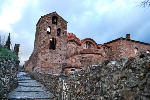 Antigua Ciudad Bizantina Mistras Grecia — Foto de Stock