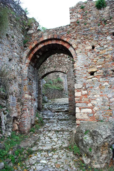 Antigua Ciudad Bizantina Mistras Grecia — Foto de Stock