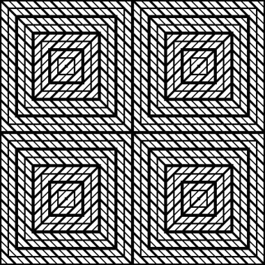 Kusursuz tek renkli geometrik desen dizaynı. Soyut arkaplan. vektör sanatı