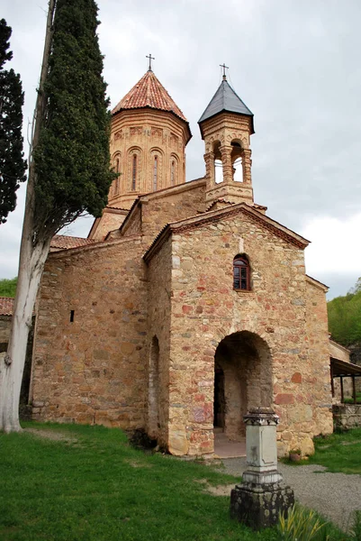 Starożytny Klasztor Ikalto Kakheti Georgia — Zdjęcie stockowe