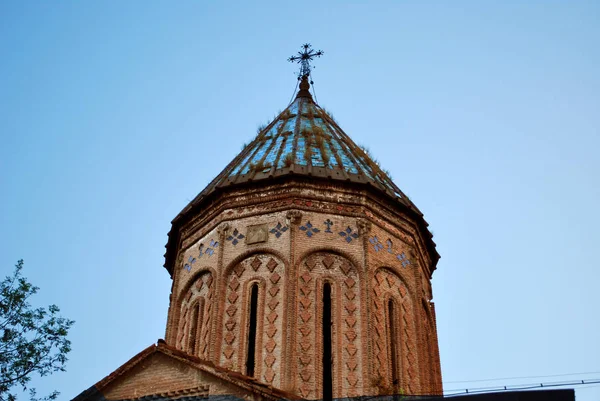 Surb Nshan Church Uma Igreja Armênia Século Xviii Old Tbilisi — Fotografia de Stock