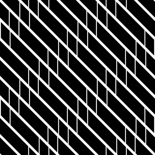 デザイン シームレスなモノクロ ジグザグ パターン 抽象的な背景 ベクター アート — ストックベクタ