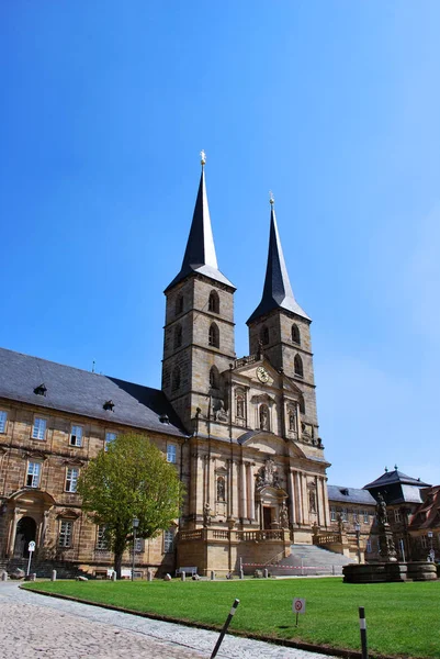 ドイツ バイエルン州 バンベルクのミヒャエルスベルク修道院 — ストック写真