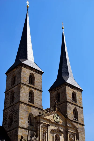 ドイツ バイエルン州 バンベルクのミヒャエルスベルク修道院 — ストック写真