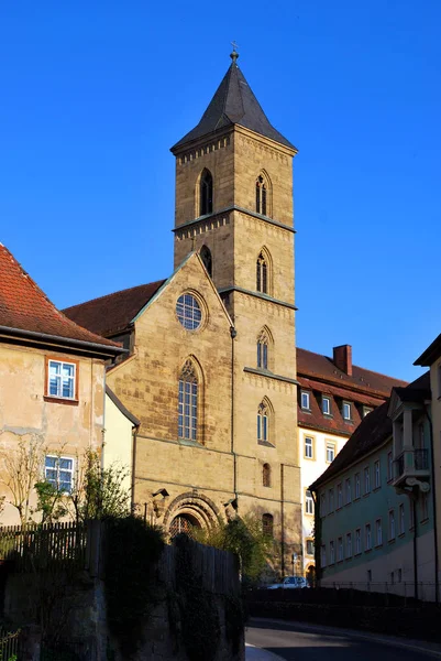 德国巴伐利亚班贝格的老教堂 — 图库照片