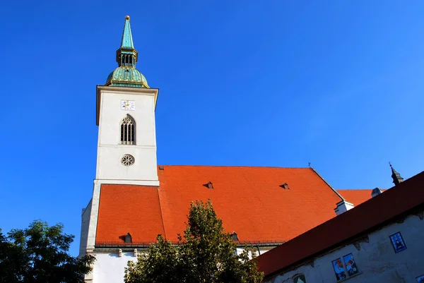 Katedra Świętego Marcina Bratysława Słowacja — Zdjęcie stockowe