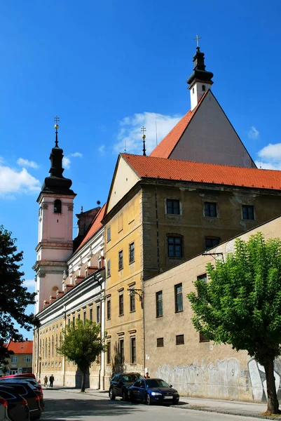 Trnava Slovakiet September 2018 John Baptist Katedralen Trnava Old Town - Stock-foto