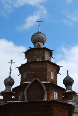 Suzdal, Vladimir Bölgesi, Rusya eski ahşap kilisede