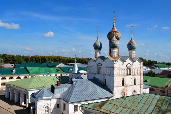 Église Notre Sauveur Sur Marché Rostov Grand Oblast Iaroslavl Russie — Photo