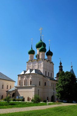 Rostov büyük, Yaroslavl Oblast, Rusya Federasyonu - 10 Ağustos 2015: Rostov Kremlin