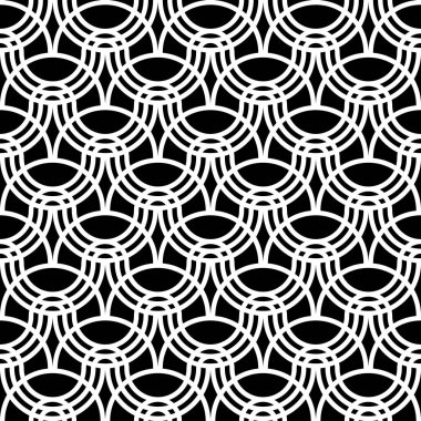 Tasarım Dikişsiz tek renkli sallanan desen. Arka plan. Vektör sanat