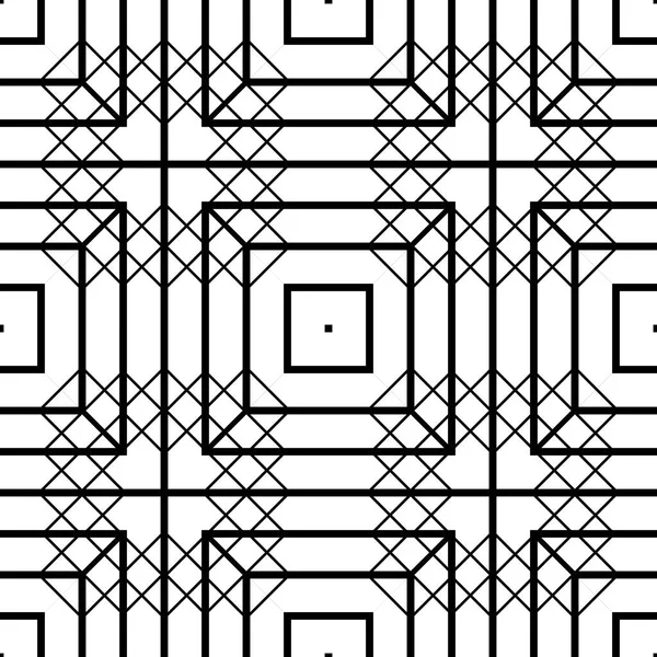 设计无缝单色网格模式 抽象背景 矢量艺术 — 图库矢量图片