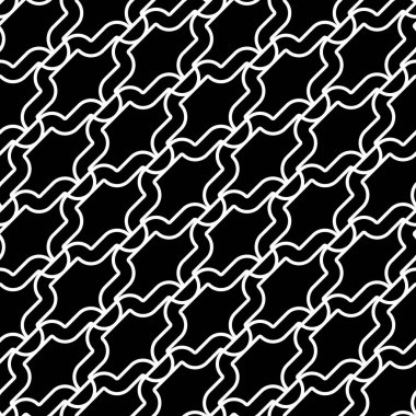 Tasarım Dikişsiz tek renkli sallanan desen. Arka plan. Vektör sanat