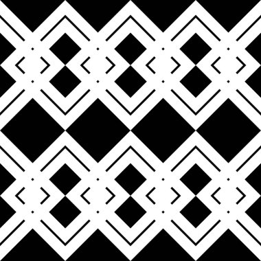 Kusursuz tek renkli geometrik desen dizaynı. Soyut arkaplan. vektör sanatı