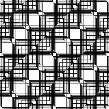 Kusursuz tek renkli ızgara deseni tasarla. Soyut geometrik arkaplan. Vektör sanatı
