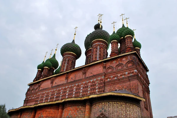 Iglesia San Juan Bautista Yaroslavl Rusia — Foto de Stock