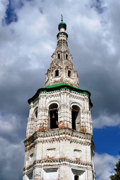 Oude Klokkentoren Kideksja Soezdal Regio Vladimir Oblast Rusland — Stockfoto