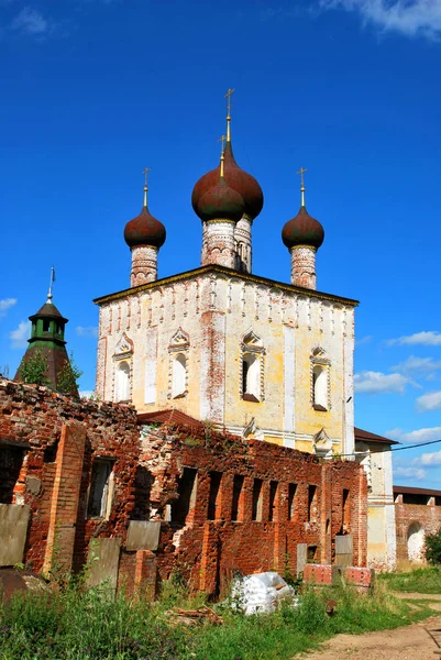 Mosteiro Borisoglebsky Rostov Grande Oblast Yaroslavl Rússia — Fotografia de Stock