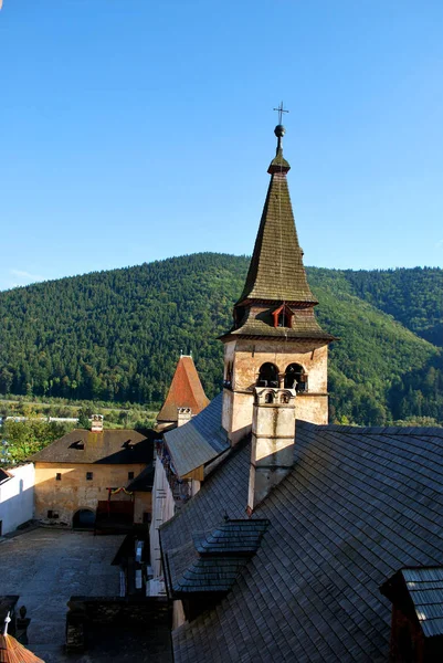 Oravsky Podzamok Eslováquia Setembro 2018 Belo Velho Castelo Orava — Fotografia de Stock