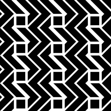 Sorunsuz tek renkli zikzak desen tasarım