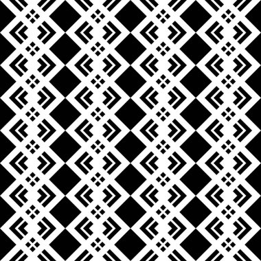 kesintisiz tek renkli geometrik desen tasarım