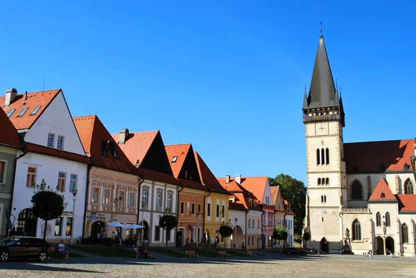 Bardejov, Slovacchia - 12 settembre 2018: Il Bardejov storico — Foto Stock