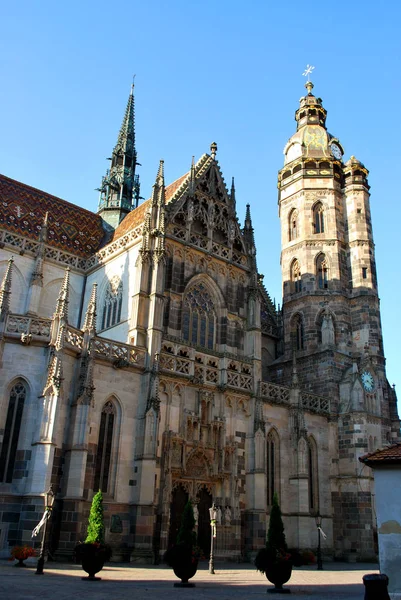 La Cattedrale di Santa Elisabetta a Kosice, Slovacchia — Foto Stock
