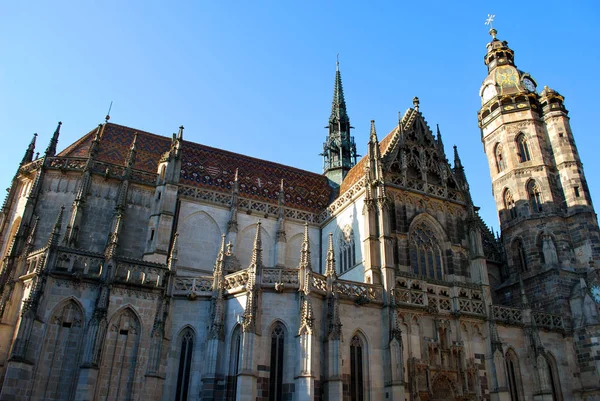 La Cattedrale di Santa Elisabetta a Kosice, Slovacchia — Foto Stock