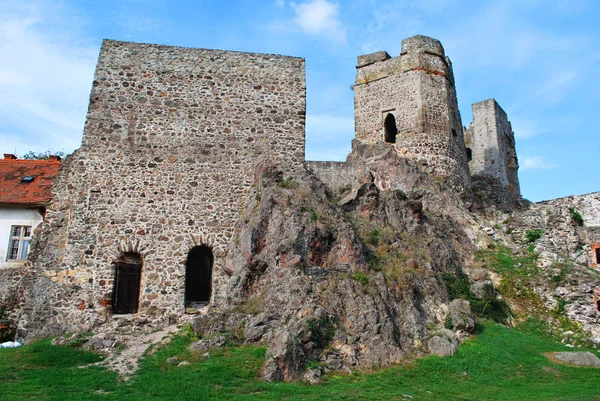 The old Levice castle in Slovakia Stock Image